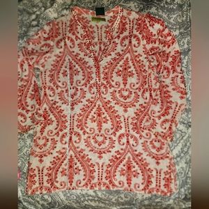 SIGRID OLSEN BEADED TUNIC